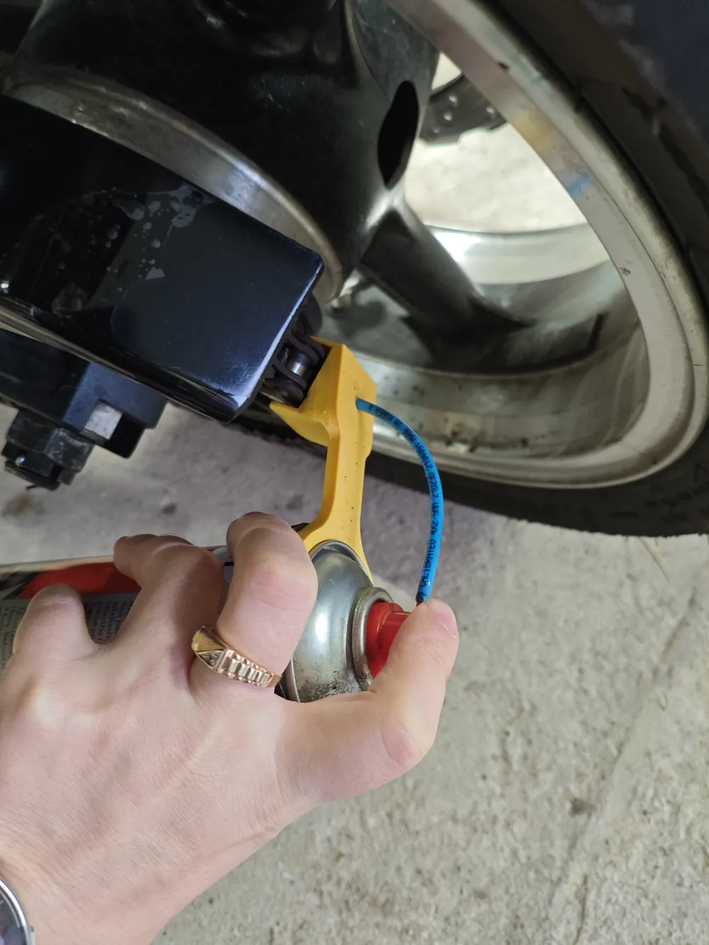 MotoChain Lube Pro – Aplicator 3D pentru Lubrifierea Lanțului