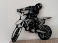 MotoCross 3D – Decor Moto pentru Perete