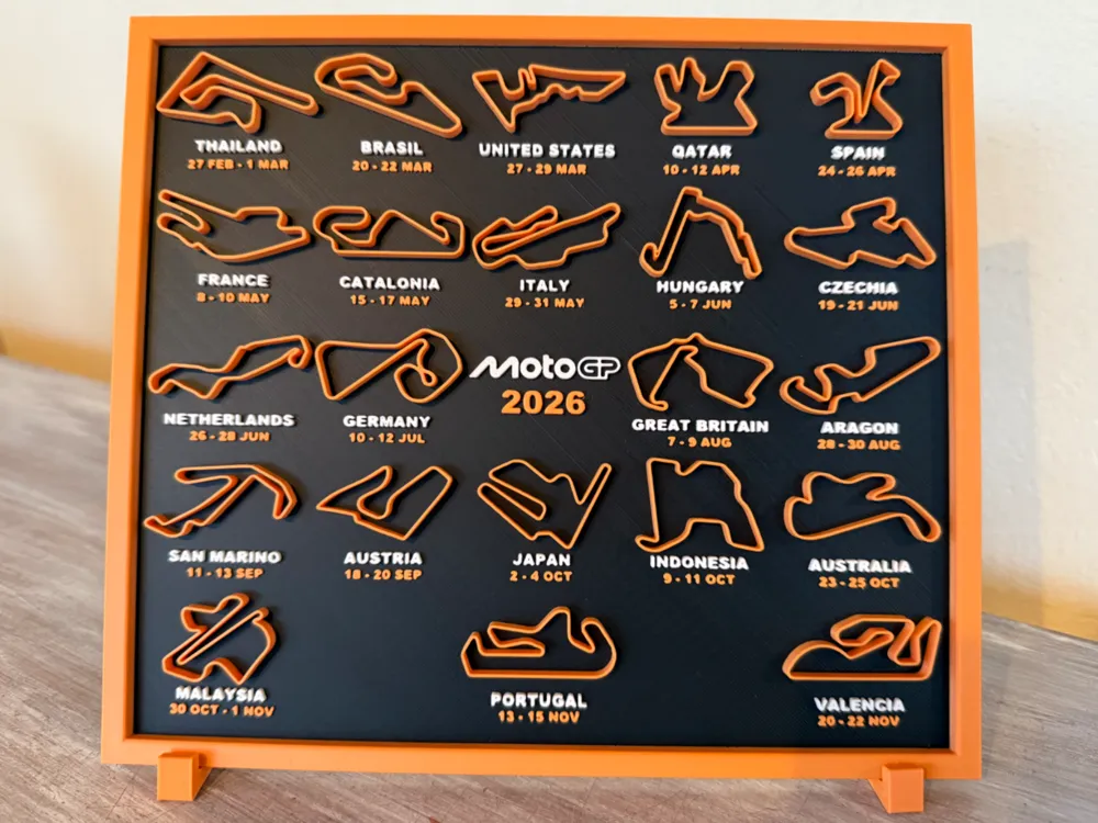 MotoGP 2026 – Calendar 3D Motorsport