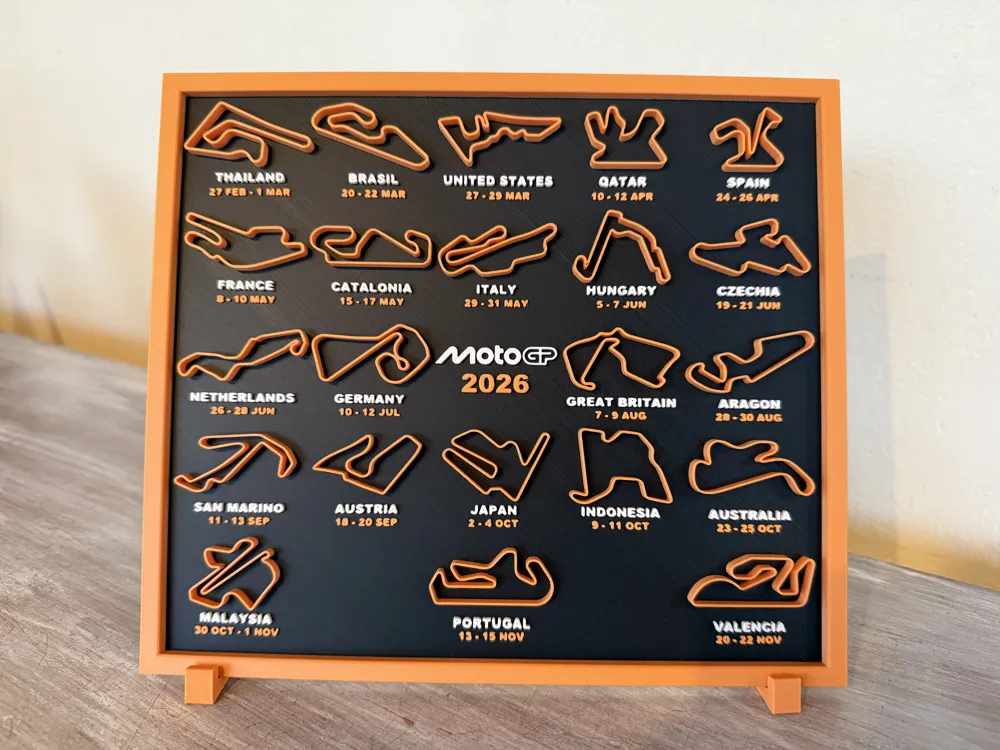 MotoGP 2026 – Calendar 3D Motorsport